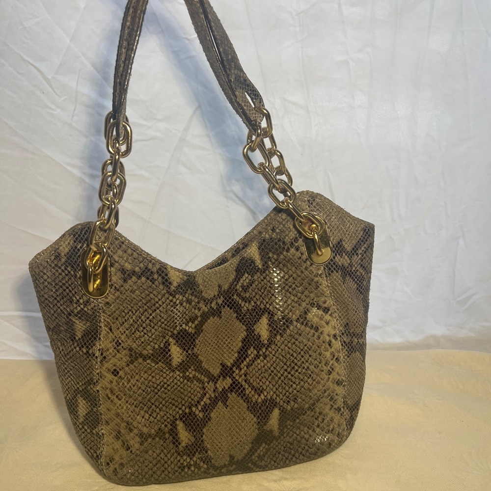 Michael Kors Snakeprint Purse